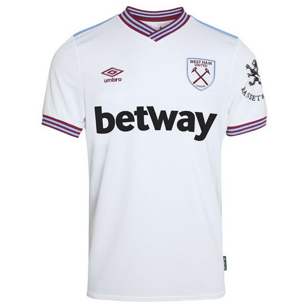 Tailandia Camiseta West Ham 2ª 2019 2020 Blanco